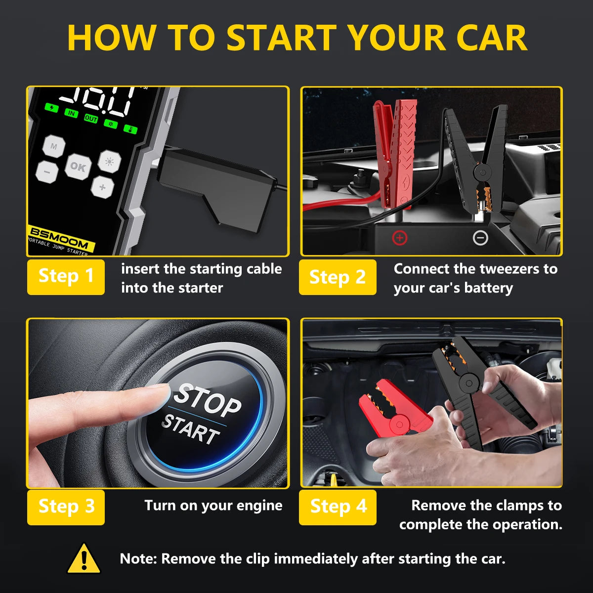 7000A Jump Starter with Air Compressor 150PSI — Car Battery Booster + Power Bank